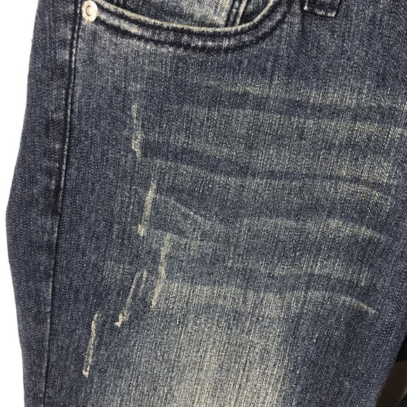 Vigold Button Flap Embroidered Pocket BootCut Jean👖 - Picture 4 of 10